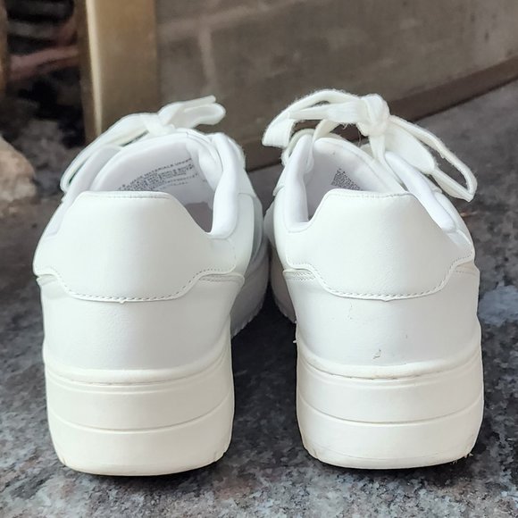 Wild Fable White Platform Sneakers Size 7.5 - Picture 15 of 16